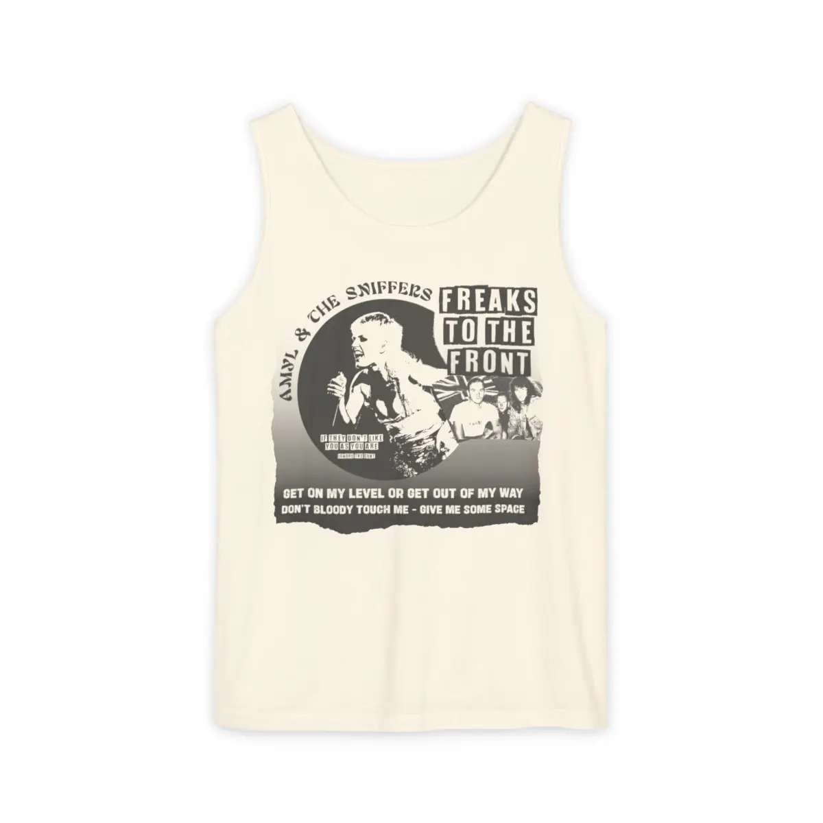Freaks to the Front Amyl & the Sniffers Tank Top