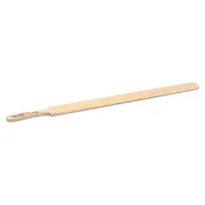 212 MAIN Lefse Stick - 1.5 in. Extra Wide Tapered Edge Bakeware Utensil with Wooden Handle, for Kitchen Baking