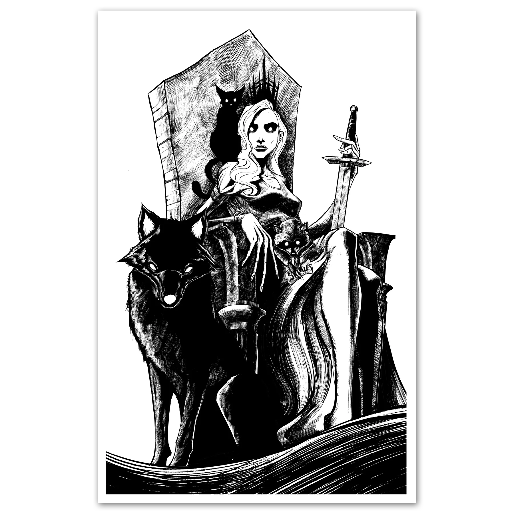 Throne Print