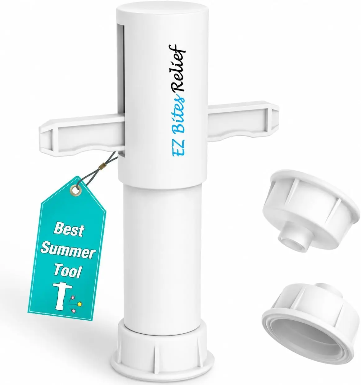 Bug Bite Suction Tool, Insect Bite & Sting Relief Suction Tool, Chemical-Free Bug Bite Relief for Mosquito, Bee & Wasp Bites, Portable Outdoor Essential for Camping, Hiking & Travel Lightweight Pack Pack