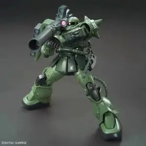 Hg 1/144 Gto Ms-06c-6/R6 Zaku 2 Type C-6 Anime Action Figure Robot Mecha Assembly Model Kit For Kids Plastic Model Doll Toy Gift