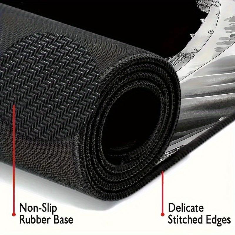 Anime Girl Gaming Desk Mat & Mouse Pad - Custom Name Personalized Non-Slip Rubber Base, Large Keyboard & Mouse Surface with Japanese Anime Characters, Home Office & PC Gaming Accessories, Ideal Gift for Gamers