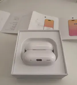 Transparent Clear Case for Apple Airpods Pro 2 2026 Protective Cover TPU PC Material Secure Closure Shock Absorption Fashion Accessories Protection Wireless Earphone Tws Portable Earbuds Audio