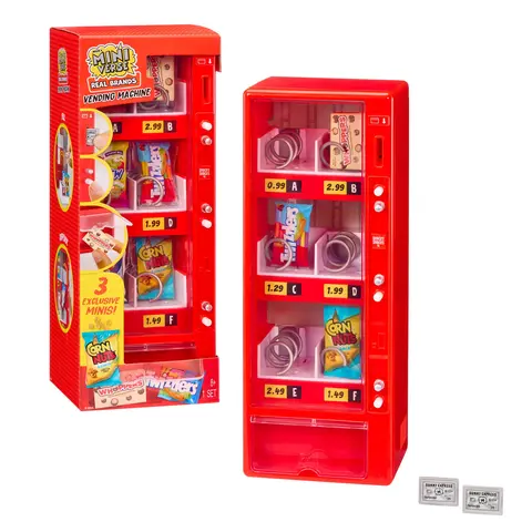 MGA's Miniverse Real Brands Vending Machine (RED)
