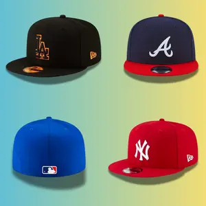 New Era 9FIFTY MLB Snapback Cap New York Yankees LA Dodgers Atlanta Braves White Sox Baseball Hat Adjustable Flat Brim Unisex Streetwear Fashion Sports Casual Viral TikTok Trend 2026