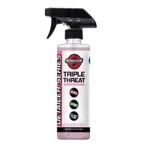 Renegade Products | Triple Threat All-In-One Detailer – Quick Detail Spray, Waterless Wash & Clay Bar Lubrication in One