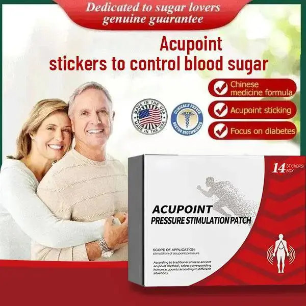 Natural Acupoint Patch for Blood Sugar Control – Boost Glucose Balance, Enhance Metabolism, Promote Wellness & Support Healthy Lifestyle Choices Naturally