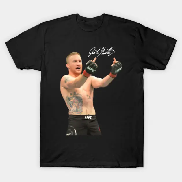 [ 🎉 100% Cotton]Justin Gaethje Tshirt Gift For Women And Men