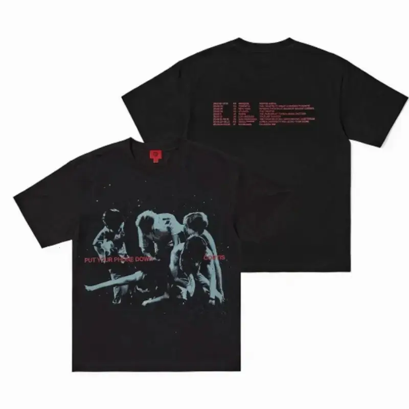 Cortis Tour Routing Classic Black T Shirt Fan Merch, Cortis Tour 2026 Routing T Shirt Black Concert Outfit I5M