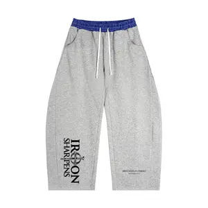 Plaid Waistband Barrel Sweatpants