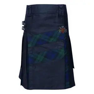 Men's Modern Black Watch Hybrid Kilt