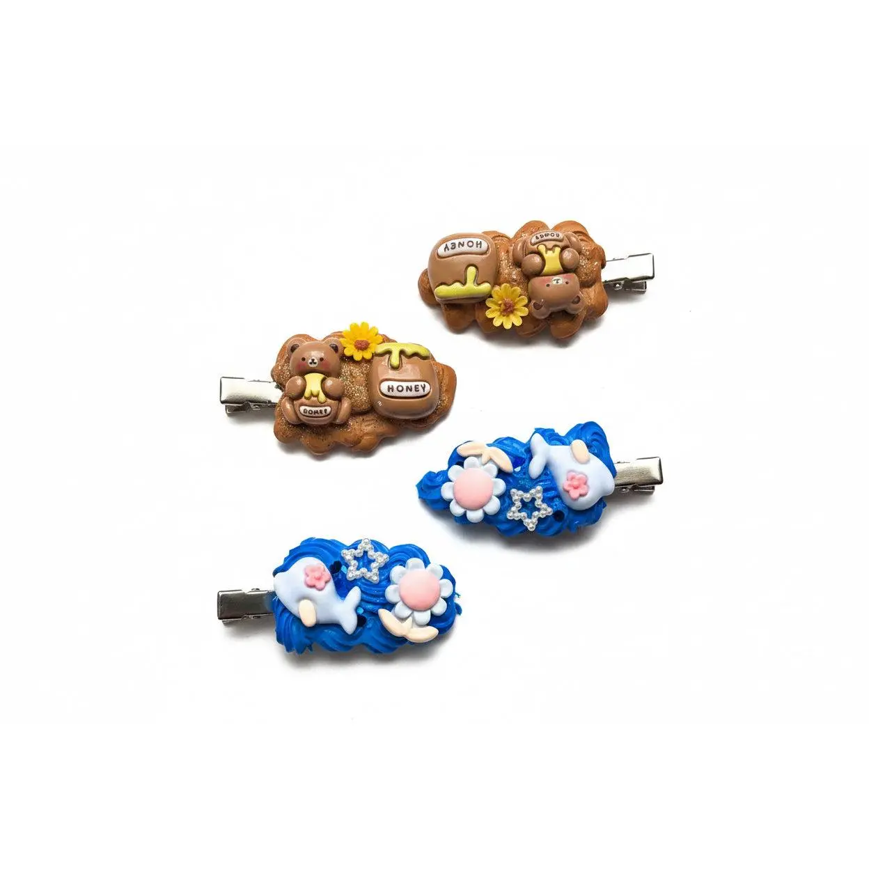 Custom Decoden Hair Clip