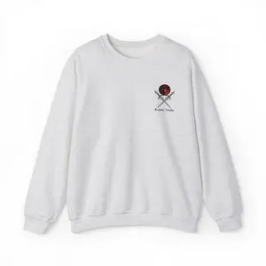 Kejari Trials Embroidered Sweatshirt- Red Moon