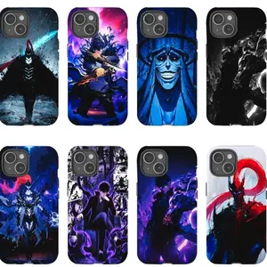 Solo Leveling Double-layer durable phone Cases For iPhone 17 16 15 14 13 12 Promax Pro Plus, hard shell protection ,Unique design,best Gift