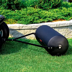 42 Gallon 390 lb. Tow-Behind Poly Roller, 18 by 36" | PRT-362SBH - Garden Tools