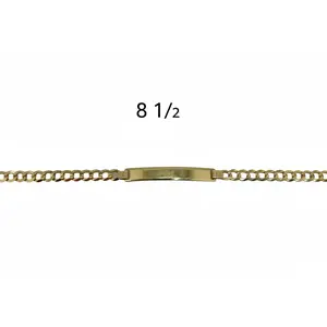 Pulsera Cubana Italiana en Oro 14K 4.7 mm
