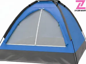 2 Person Camping Tent with Rain Fly and Carrying Bag - Lightweight Outdoor Tent for Backpacking, Hiking, or Beach Use by Wakeman Outdoors