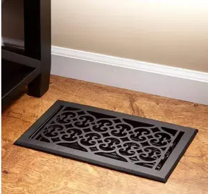 New 6" X 10" Old Victorian Cast Iron Floor Register by Signature Hardware