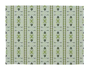 PL9309-Rosemary Stripe Lagoon by Laura Park Linen Placemat