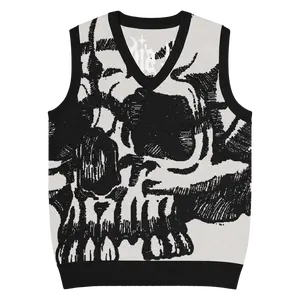 GOLGOTHA Sweater Vest in Bone