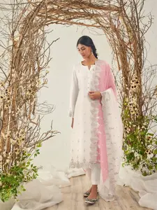 Zari Organza Salwar Kameez