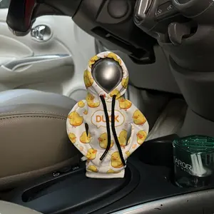 Cute Car Gear Shift Hoodie, Universal Car Gear Knob Hoodie, Mini Car Gear Shift Hoodie, Car Interior Accessory, Fun Decoration