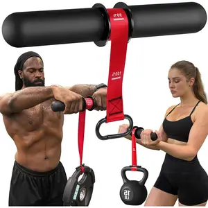 Forearm Strengthener & Forearm Exerciser, Wrist Roller with Thicker Handle, Forearm Strength Trainer with Adjustable Strap - Ideal for Grip Strength, Muscle Building, Rehabilitation