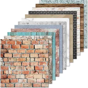 Wooden Brick Marble 12x12 Scrapbooking Cardstock Decorative Paper for Card Making Background Origami Textured Decorative Scrapbook Paper Scrapbook Materials Supplies