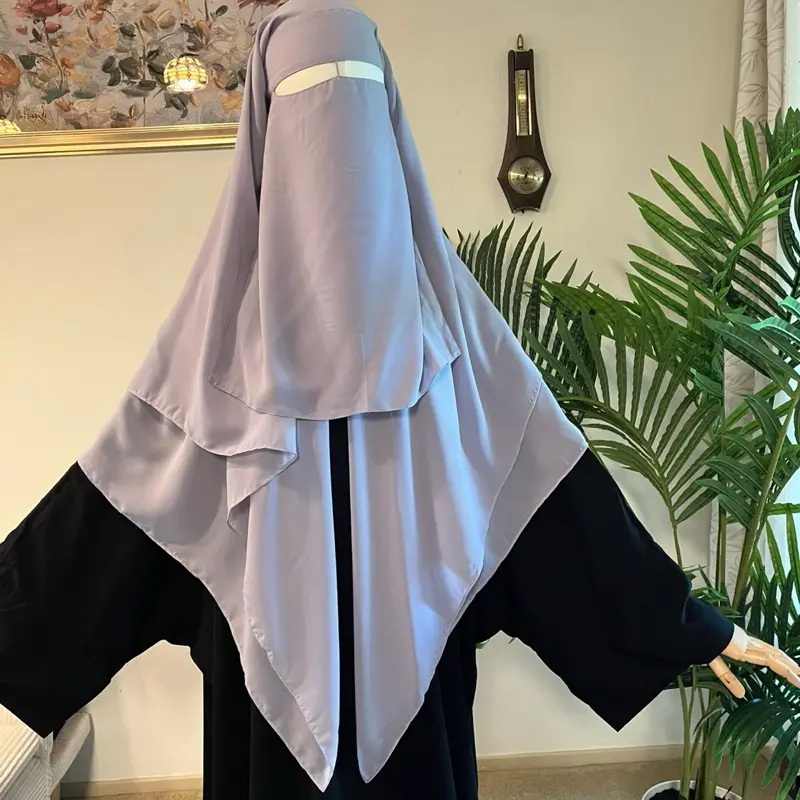 Three layers niqab