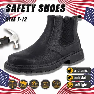 Gore-Tex Safety Shoes Size 7-12 Anti Smash Puncture Breathable Waterproof Ventilated All Weather Boots