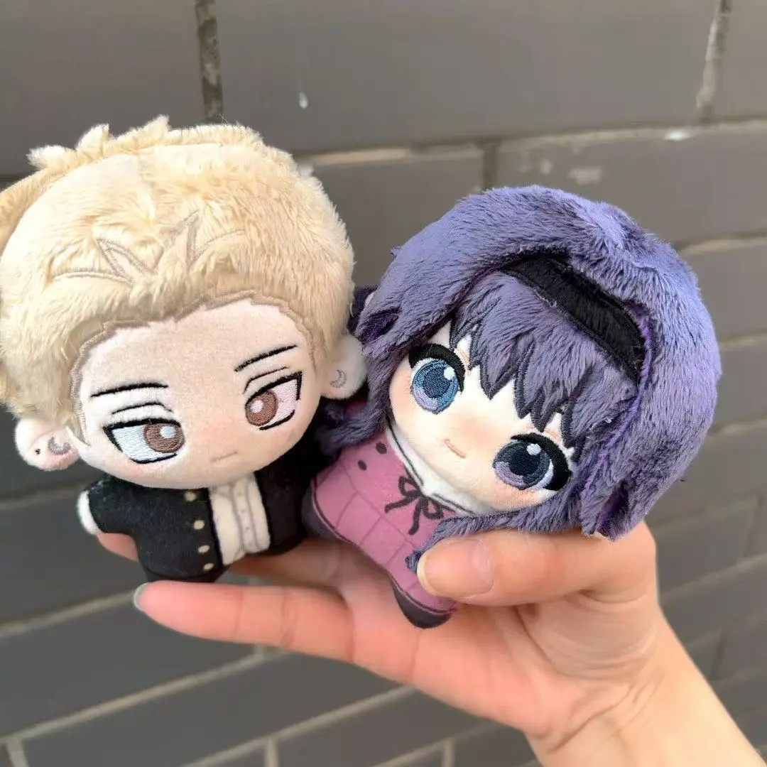 10CM Anime The Fragrant Flower Blooms with Dignity Cosplay Rintaro Tsumugi Waguri Kaoruko Plush Doll Knapsack Pendant Kids Gifts