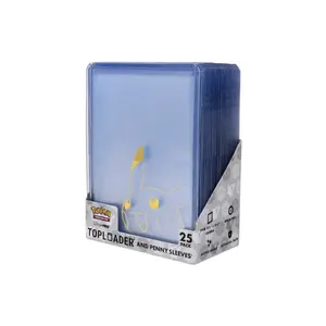 Pikachu 3×4 Toploader & Sleeve Combo — Ultra•PRO