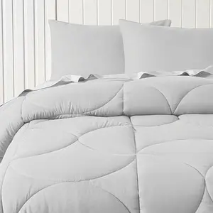 South Street Loft 3-piece Quilted Puff Comforter Set