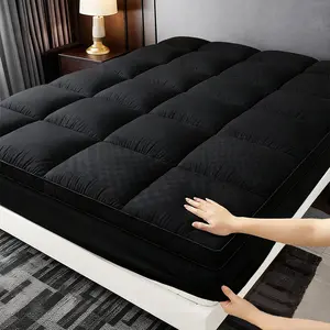 [Spring Glow Up] Extra Thick Mattress Topper,Soft & Supportive Bed Pad with 8-21'' Deep Pocket,Breathable Plush Cover,Machine Washable Cooling Organic Cotton Grounding Sheets cool  bed  accessories Ships compressed, fluff before