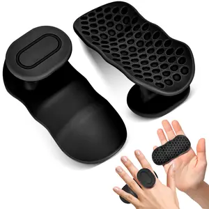 Weight Lifting Grips for Women & Men, Anti-Slip Rubber Gym Gloves for Palm Protection, Suitable for Dumbbell、Pull-Up、Deadlift