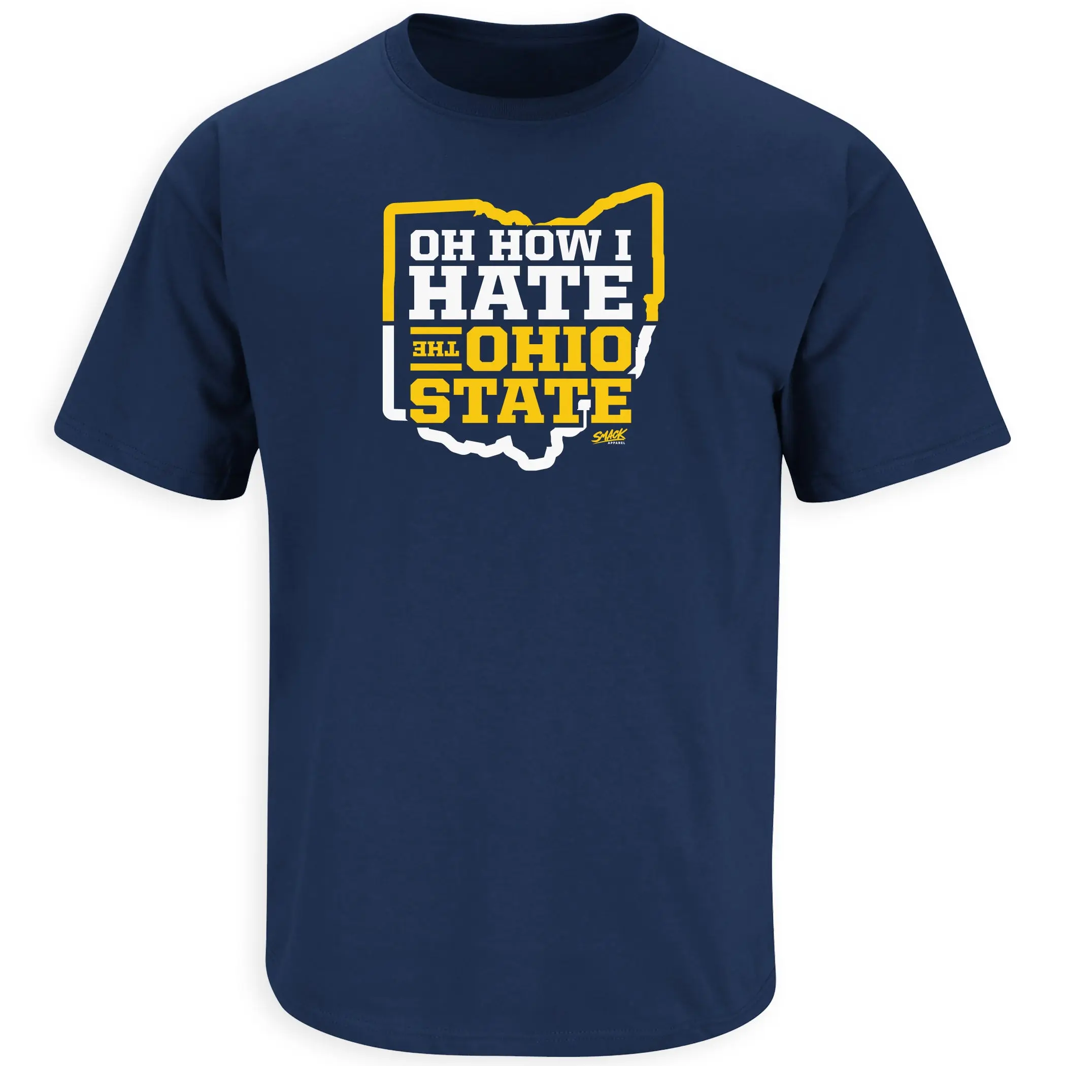 Oh How I Hate the Ohio State Shirt for Michigan College Football Fans Cotton Menswear