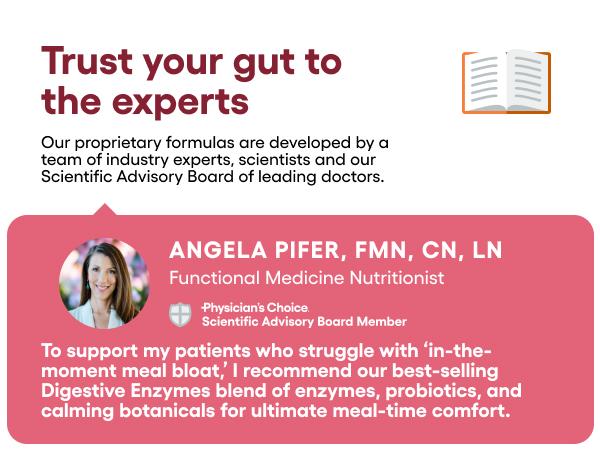 Physician's Choice Digestive Enzymes - Bloating & Mealtime Discomfort Support with Probiotics + Prebiotics for Digestion & Gut Health Physician's Choice Digestive Enzymes - Bloating & Mealtime Discomfort Support with Probiotics + Prebiotics for Digestion & Gut Health