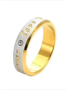 Sandblasted Fashion Couple Rings, Titanium Steel No Fade Letter Engraved Wedding Bands, Valentine's Day Gift for Lovers