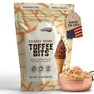 Snackathon Toffee Bits - Coarse Grind, Various Sizes