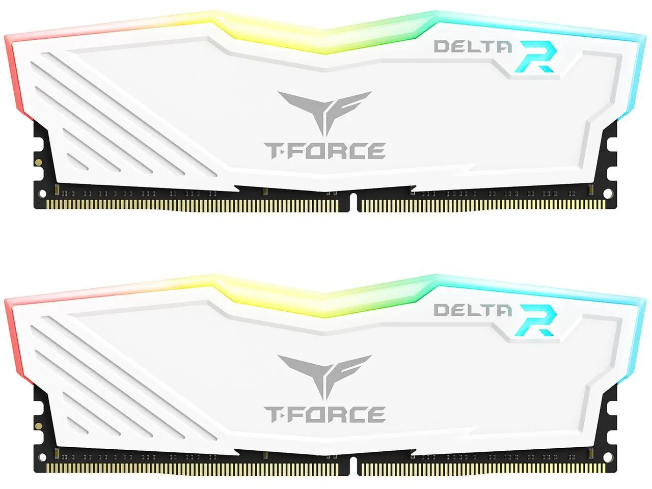 Team T-Force Delta RGB 32GB (2 x 16GB) 288-Pin PC RAM DDR4 3600 (PC4 28800) Desktop Memory Model TF4D432G3600HC18JDC01 Team T-Force Delta RGB 32GB (2 x 16GB) 288-Pin PC RAM DDR4 3600 (PC4 28800) Desktop Memory Model TF4D432G3600HC18JDC01