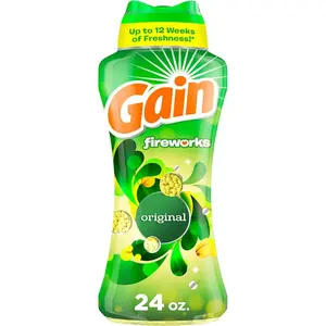 Fireworks In-Wash Scent Booster Beads, Original, 24 oz, Laundry Scent Boosters, Scent Booster Beads