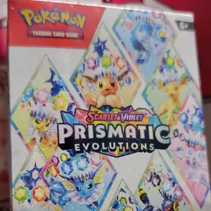 Pokémon TCG Scarlet & Violet Prismatic Evolutions Booster Bundle & Packs Trading Card Game Collectible Cards