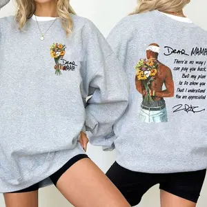 Custom Dear Mama Sweatshirt, Personalized Message Shirt, Mother’s Day Gift, Custom Text & Signature, Gift for Mom, Floral Sweatshirt