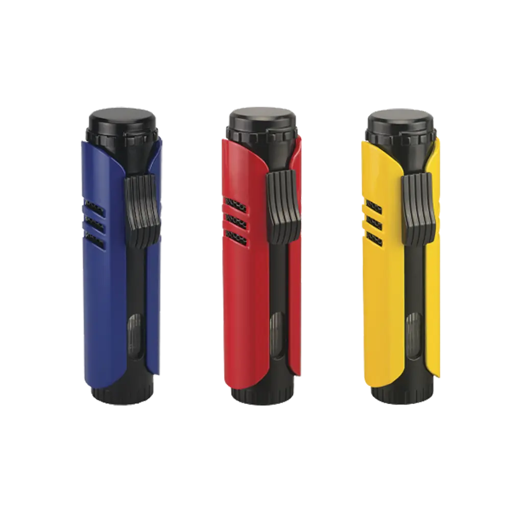 Vector Maxtech Single Flame Torch Lighter Wind Resistant High Altitude Performance Enhanced Flame Size for Outdoor Activities Camping