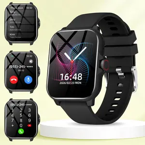 SIMSONLAB 1.83 Inch HD Smartwatch, Full Age Range Wearable, Customizable Watch Face, Bluetooth-compatible Wireless Call, 12 Sports Modes, Sports Smart Watches