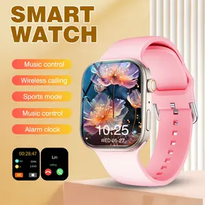 Smart Watch with Wireless Calling & Multiple Sports Modes, Call & Message Alerts, Custom Wallpaper, Compatible with iPhone/android