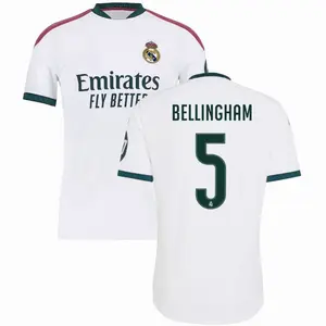 Unisex Soccer/Football Real Madrid Team Jude Bellingham #5 Laliga 2026/27 Home Replica jersey - White NZ