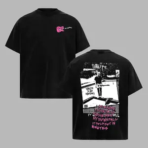 Machine Gun Kelly Lost Americana World Tour 2026 T-Shirt Tickets To My Downfall Premium Cotton Alternative Rock Tee for Fans Concert Tee Menswear Womenswear