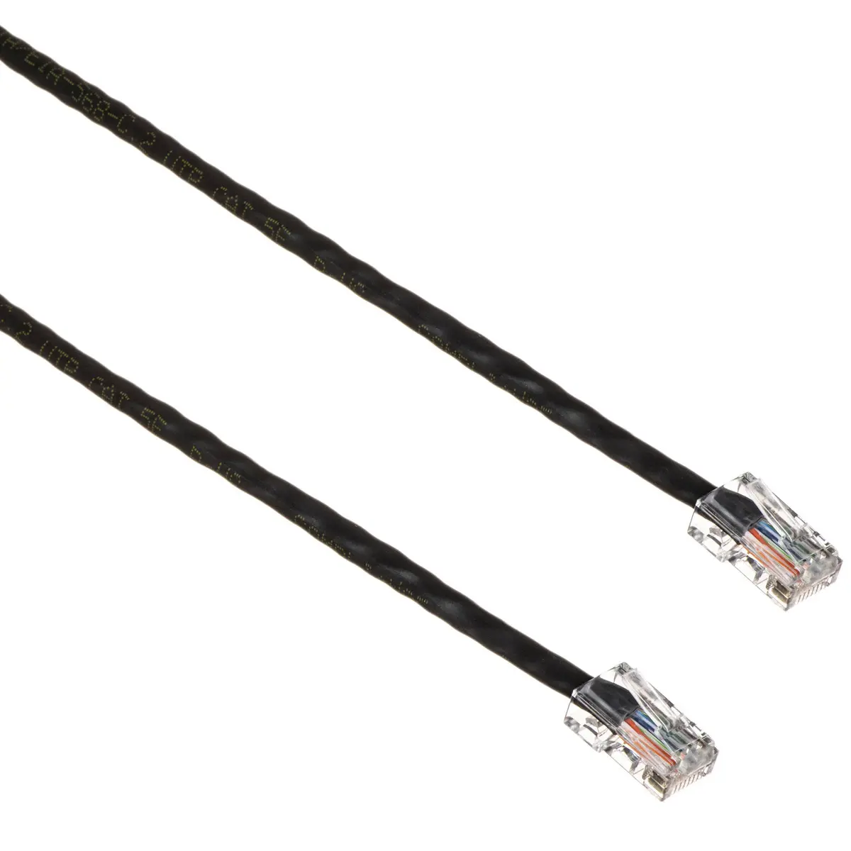 High Speed CAT5e Data Transfer Cable - 350 MHz Bandwidth, 25', Black, Comprehensive Assembly Cable