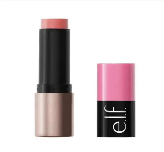 e.l.f. Soft Glam Cream Blush Stick, Buildable Cream Blush for A Natural Flush & Satin Finish, Made with Shea Butter, Vegan & Cruelty-Free, Pink On It